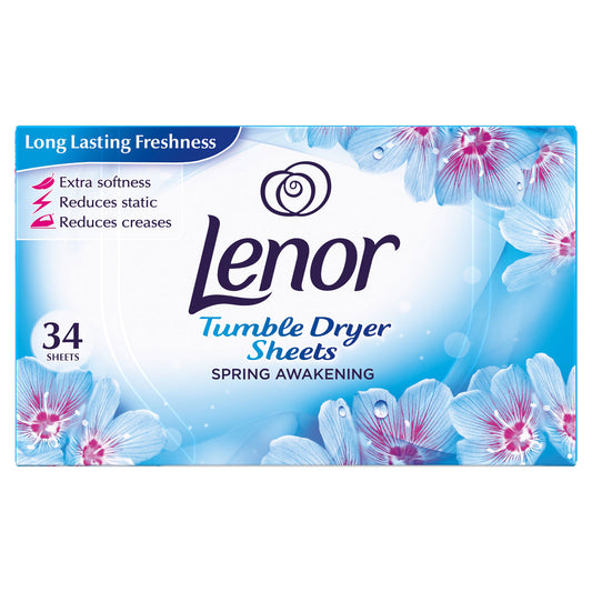 Lenor Tumble Dryer Sheets Laundry Sheets Tripple Pack (102 Sheets)