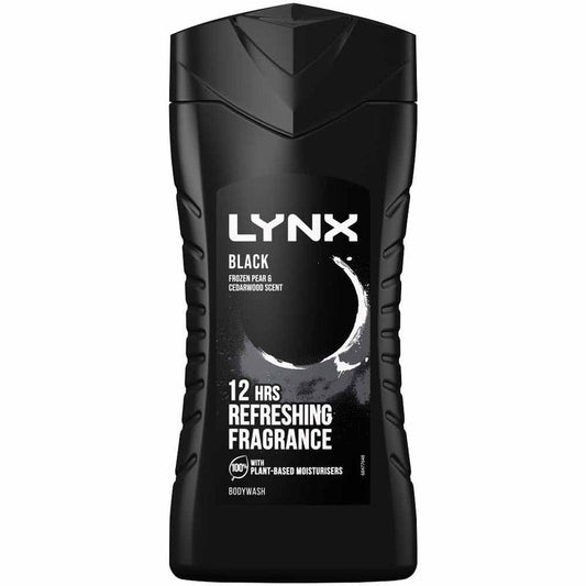 Lynx Shower Gel Body Wash 225ml – Random Selection 5 Variety Pack Bundle